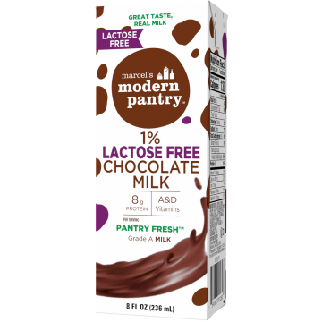 1% Lactose Free Chocolate Milk 8oz 1Ct