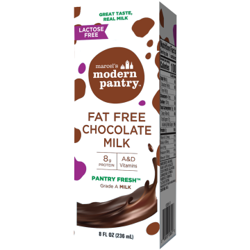 Lactose Free Fat Free Chocolate Milk 8oz 1Ct