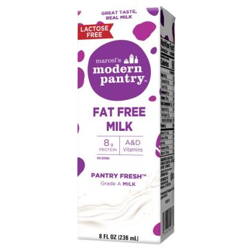 Lactoseose Free Fat Free Milk 8oz 27Ct