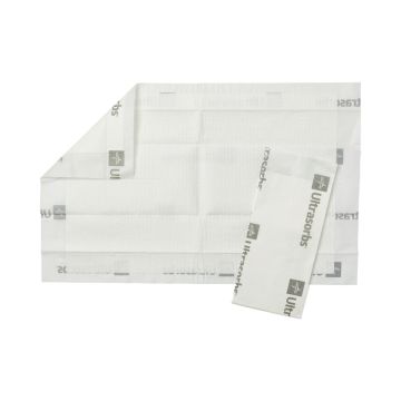 Medline Ultrasorbs Premium Underpads, 23 x 36 Inch, Bag of 10