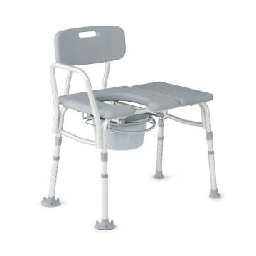 Medline Combination Transfer Bench and Commode