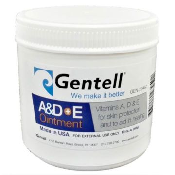 Gentell Vitamin A&D+E Ointment 13oz