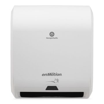 enMotion 10in Automated Touchless Paper Towel Dispenser (59407A), White, One