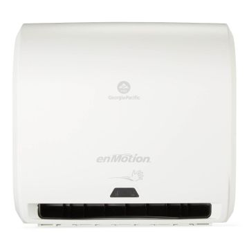 enMotion Georgia Pacific PRO 10in Automated Touchless Roll Paper Towel Wall Dispenser (59447A), White, One