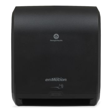enMotion 10in Automated Touchless Paper Towel Dispenser (59462A), Black, One