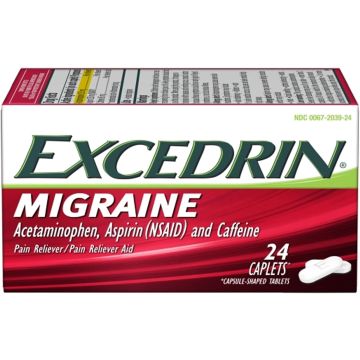 Excedrin Migraine Relief Caplet 24Ct