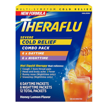 TheraFlu Honey Lemon Cough Relief 12Ct
