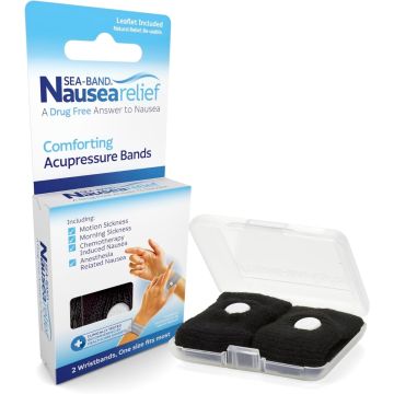 Sea-Band Nausea Relief Acupressure Wrist Band 2Ct