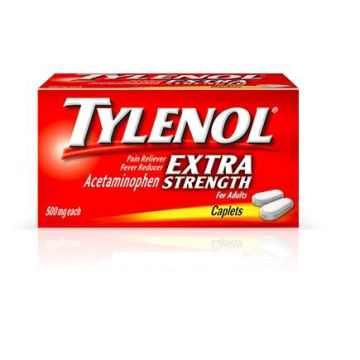 Tylenol Extra Strength Caplets 500 mg 100Ct