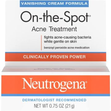 Neutrogena On-The-Spot Acne Treatment Cream 0.75oz 1Ct