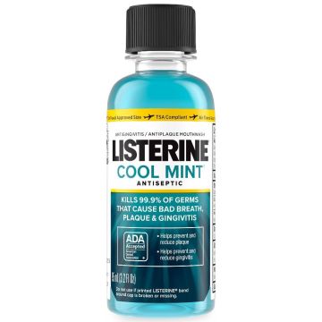 Listerine Antiseptic Mouthwash Cool Mint 3.2oz 1Ct