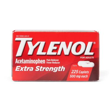 Tylenol Extra Strength Caplets 500mg 225Ct