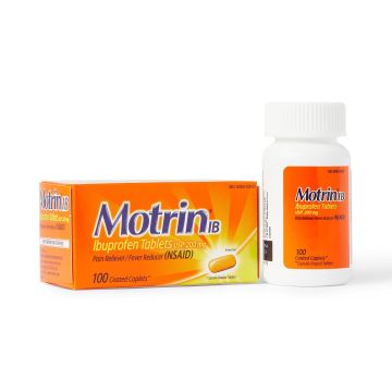 Motrin IB Ibuprofen Caplet 200mg 100Ct