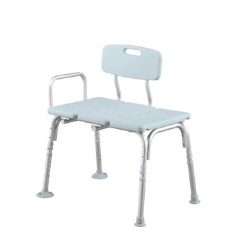 Medline Bath Transfer Bench with Microban 1Ct