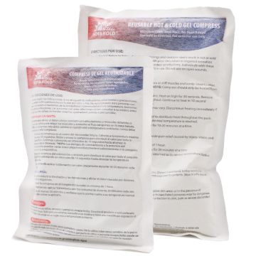 DMI Hot and Cold Reusable Gel Packs 2Ct