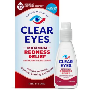 Clear Eyes Maximum Redness Relief Drops 1oz 1Ct