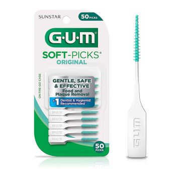 Gum Soft-Picks Original Dental Picks, 50Count per Pack, One Pack