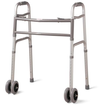 Medline Extra-Wide Adult Bariatric Folding Walker