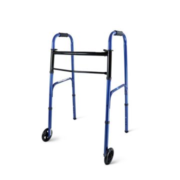 Medline Replacement Part Walker Front Wheel Assembly 1Ct