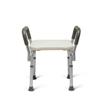 Medline Knockdown Bath Bench with Arms 350lb Capacity 1Ct