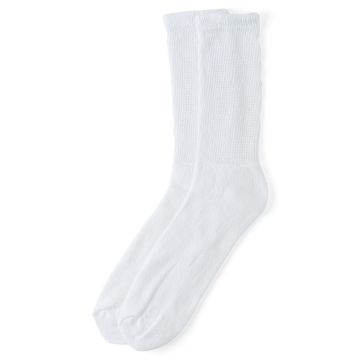 Ultra Soft Diabetic Socks White XL 3Pr