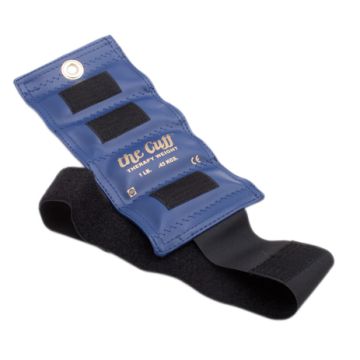 The Cuff Blue Ankle/Wrist Therapy Weight 1lb 1Ct