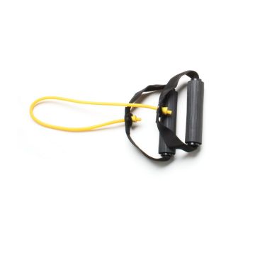 CanDo Yellow Exercise Tubing with Handles 18in XLight 1Ct