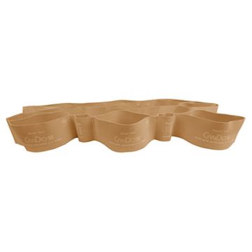 CanDo Tan Multi-Grip Exerciser 6ft XXLight 1Ct