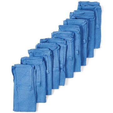 Medline Sterile Disposable Deluxe OR Towel Blue 17x27 4Ct