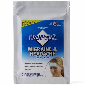 Cooling Menthol Lavender Migraine Headache Pads 4Ct