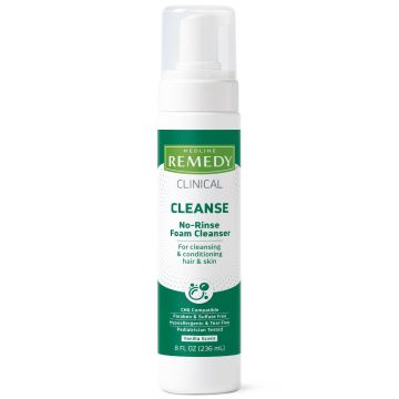 Medline Remedy Clinical No-Rinse Foam Cleanser 8oz 1Ct