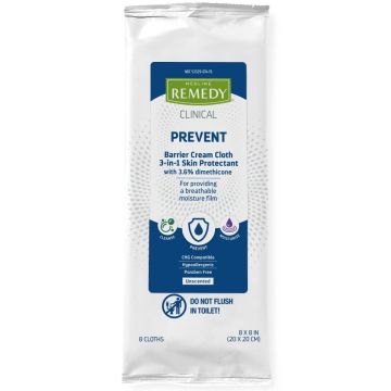 Medline Remedy Clinical Barrier Cream Cloths - Shop All