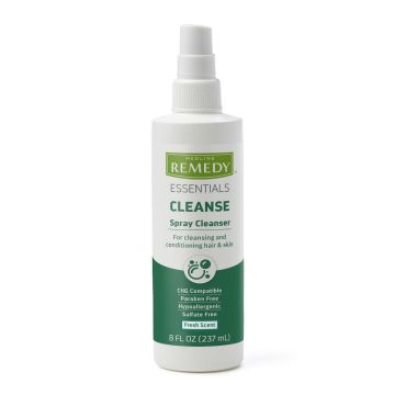 Medline Remedy Essentials No-Rinse Foam Cleanser 8oz 12Ct