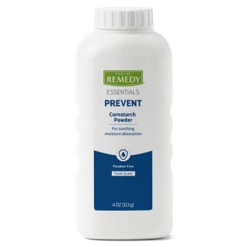 Medline Remedy Essentials Cornstarch Powder 4oz 1Ct