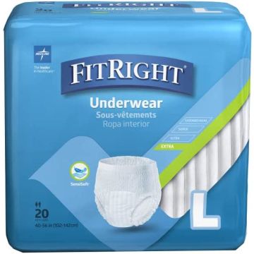FitRight Extra Disposable Underwear Moderate L 20Ct