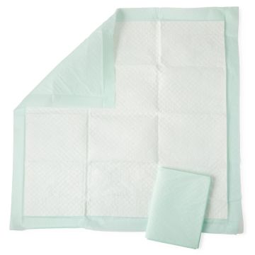 Medline Disp Fluff/Polymer Underpad Deluxe 36x36 50Ct