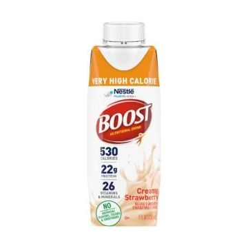 BOOST Very High Calorie Drink Strawberry 8oz 1Ct