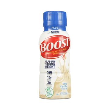 BOOST Plus High-Calorie Oral Supplements Vanilla 8oz 1Ct