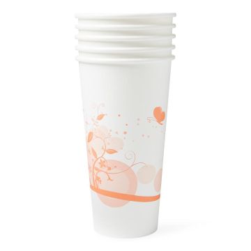 Medline Disposable Hot Beverage Paper Cups 16oz 50Ct
