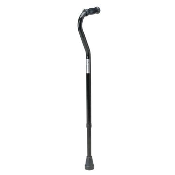 Medline Steel Bariatric Cane 500lb Black 1Ct