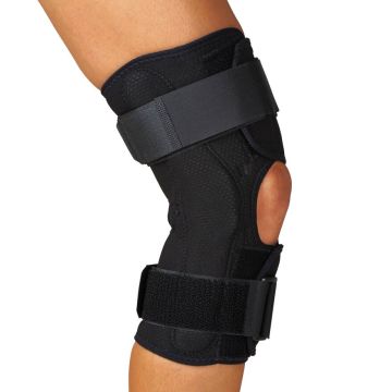 Medline 12in Wraparound Hinged Knee Brace XL 1Ct