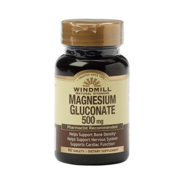 Windmill Magnesium Gluconate Tablet 500mg 90Ct