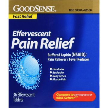 GoodSense Effervescent Pain Relief Tablets 36Ct