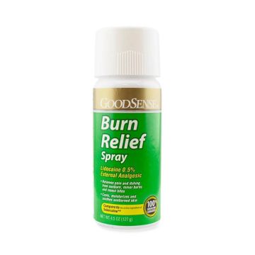 GoodSense Lidocaine Burn Relief Spray 4.5oz 1Ct