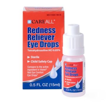 Sterile Redness Reliever Eye Drops, 0.5oz