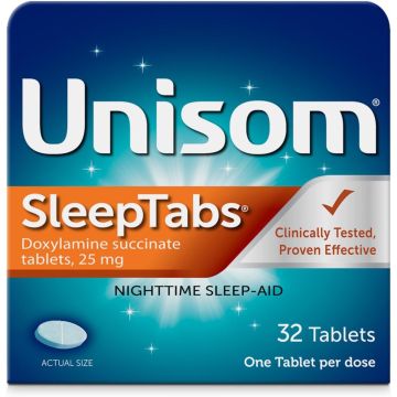 Unisom SleepTabs Nighttime Sleep-Aid 25mg 32Ct