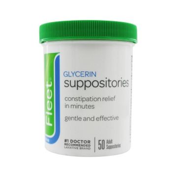 Fleet Glycerin Suppositories 50Ct