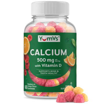Yum Vs Calcium with Vitamin D Gummies 60Ct