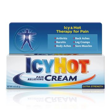 Icy Hot Extra Strength Pain Relieving Cream, 3-oz. Tube, One