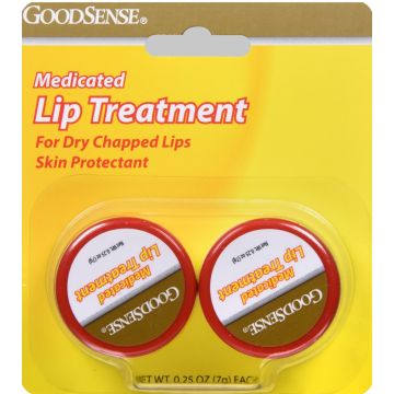 GoodSense Medicated Lip Treatment, 0.25-oz., 2-Pack